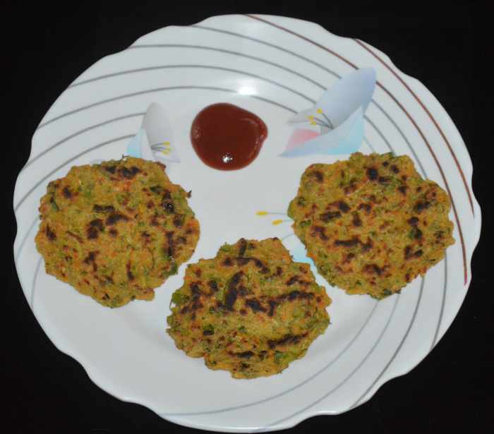 Instant Oats Besan Cheela