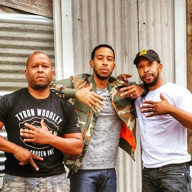 Pictured here with Ludacris and associate, Lyte is bringing his fighting technique to the film industry.