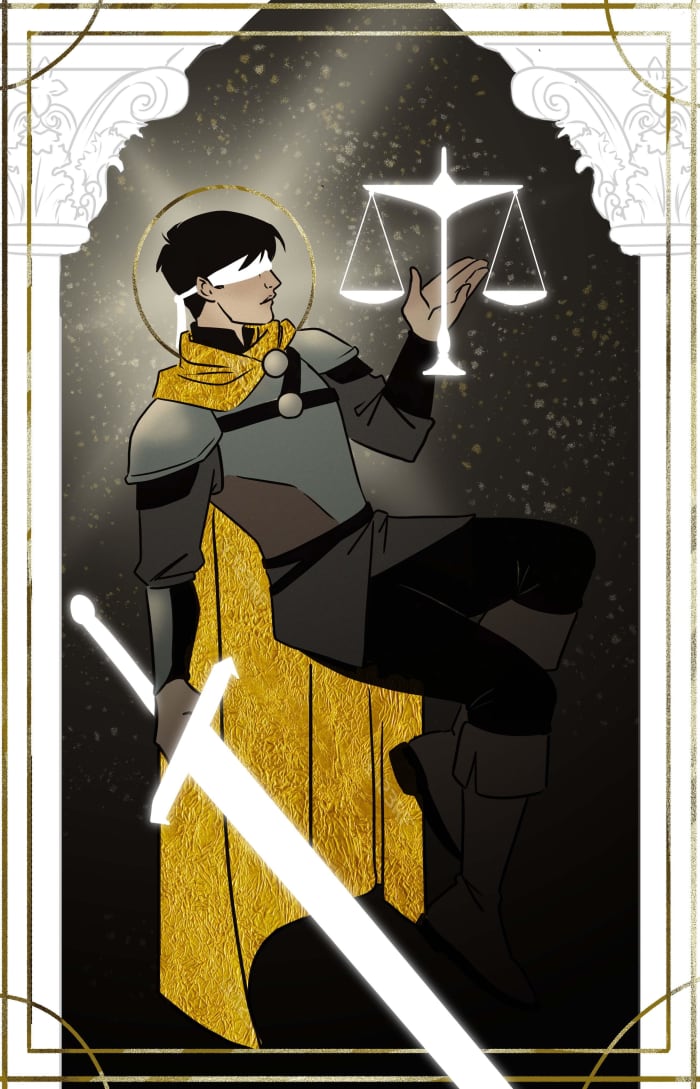 Balance is the point of Justice. When the scales are not on the same level, then something is wrong. Balance is needed for equality.