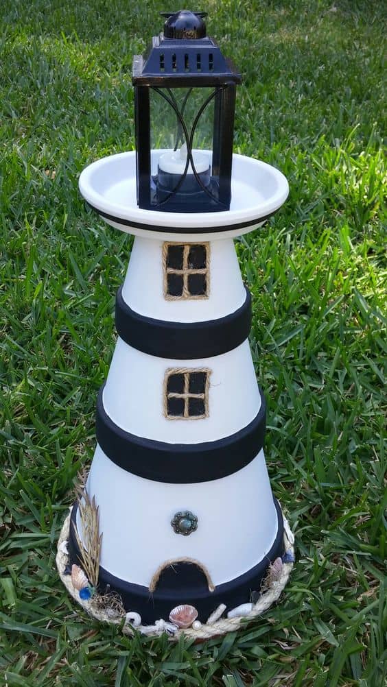 20+ DIY Clay Pot Lighthouses That Are Truly Works of Art - HubPages