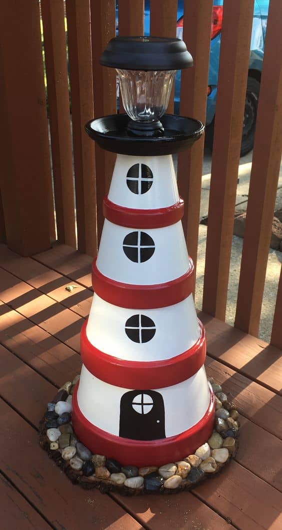 20+ DIY Clay Pot Lighthouses That Are Truly Works of Art - HubPages