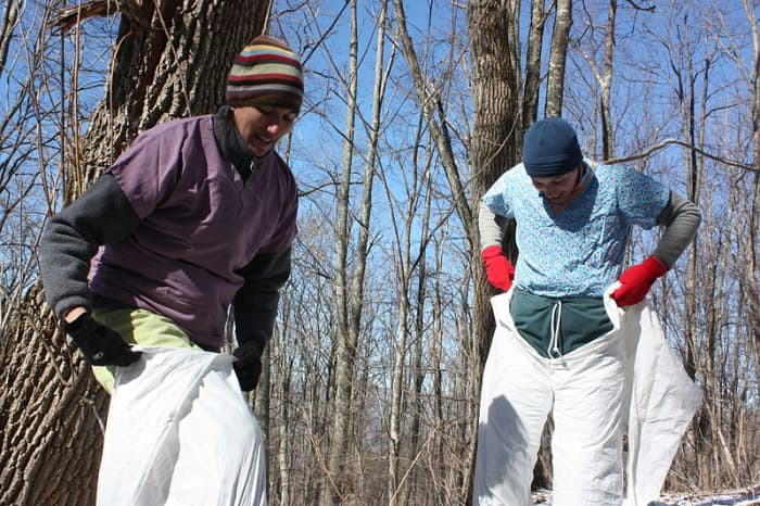 Disposable Tyvek suits are a great option for protecting skin and clothing from contact with poison ivy.