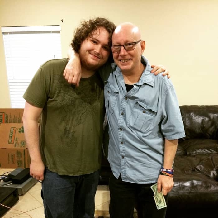 Last picture I have of me and my dad together. Rest in Peace John Plocar Sr. September 30, 1964 - June 29, 2015