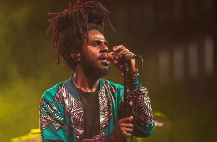 Contemporary reggae artist Chronixx live in concert. Reggae and hip-hop lovers have some shared history