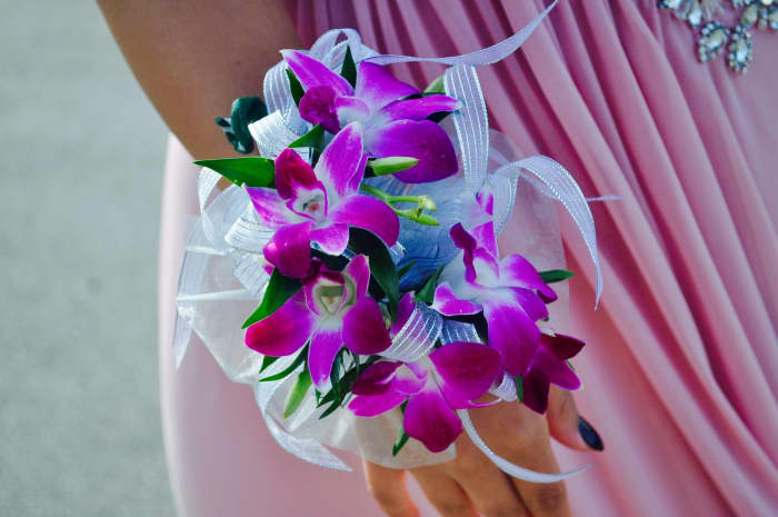 Another lovely wrist corsage