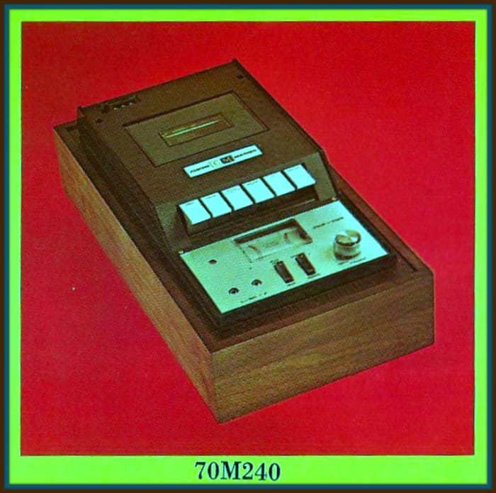 In 1967 for the first time Curtis Mathes offered a heavy duty stereophonic cassette in its line. With recording as well as playback capabilities.