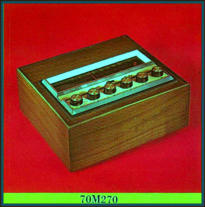 In 1967 if FM stereo was the desired need together with greater sensitivity and more power you could do no better than the made in Texas 70M270. Few sound systems then offer greater reward to the hearer.
