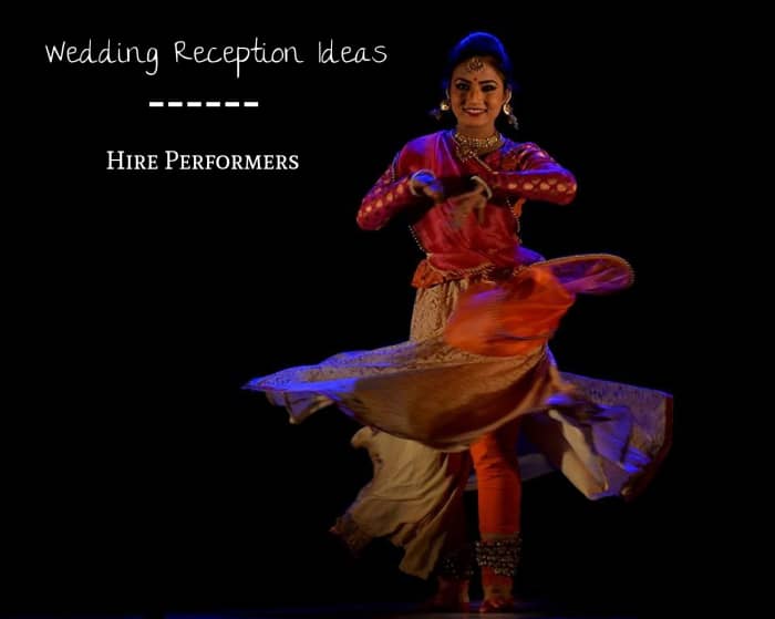Need something to break the ice and the flow of your reception? Consider adding a performer. A belly dancer can make for a memorable event.