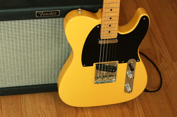 A guitar and a mid-wattage combo amp get the job done for gigging.
