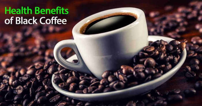 Black coffee is rich in antioxidants, which can fight cell damage and reduce your risk of serious health conditions like cancer and heart disease. Coffee is the primary source of antioxidants in most American diets.