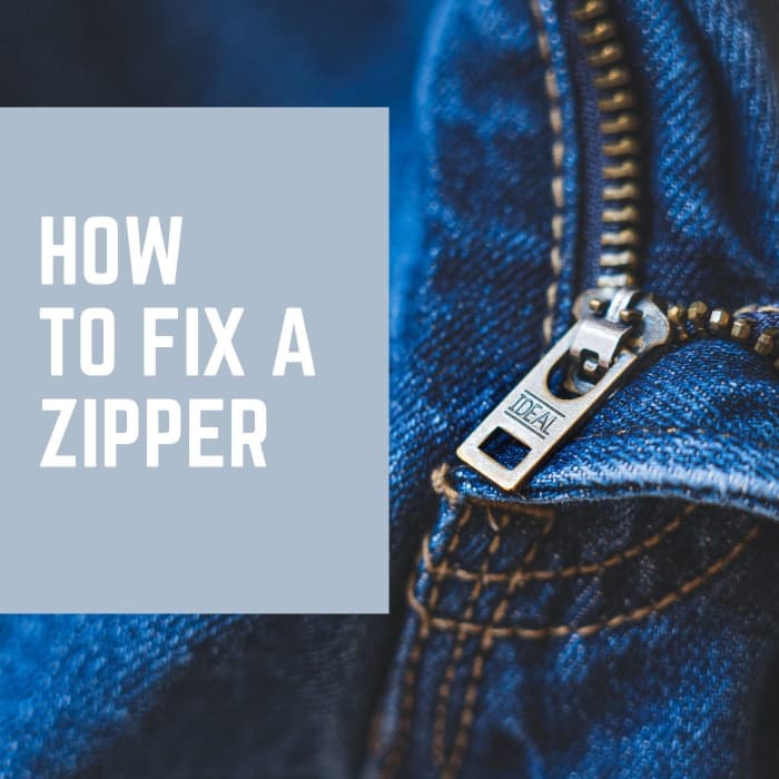 How to Fix a Zipper: 3 Things You Can Try (With Pictures) - Dengarden