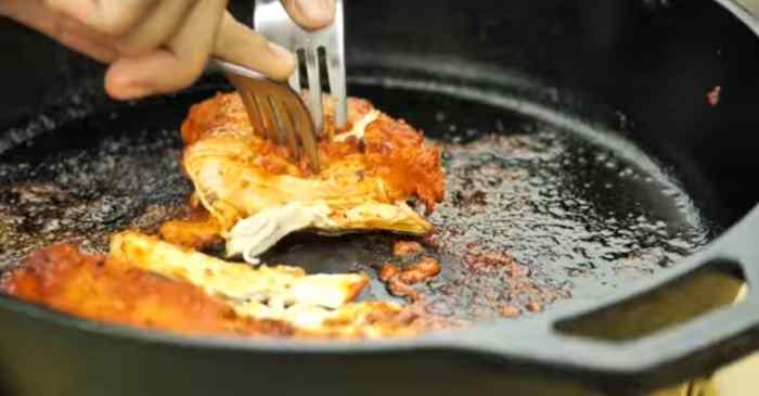 Step 8: When cooked shred it with the help of forks.