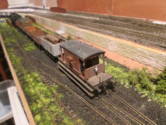 J39 0-6-0 No. 64710 of Darlington heads for the junction with a pick-up goods over Unit 2 ... See comments on Unit 2 below