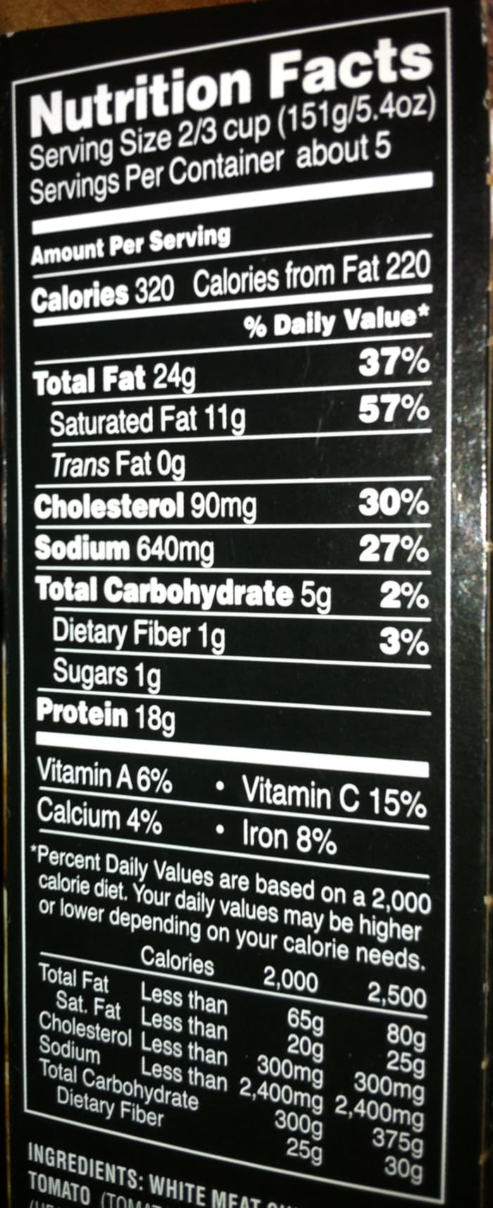 Here are the nutrition facts for Michael Angelo's Chicken Piccata. There are enough servings for a family of four. If your family is a little smaller, have no worries. The leftovers are excellent for breakfast or lunch the next day.