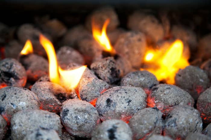 The ash content is the percentage of the ratio of weight of ashes after the briquette has burnt completely to the weight of the briquette before it was burnt.