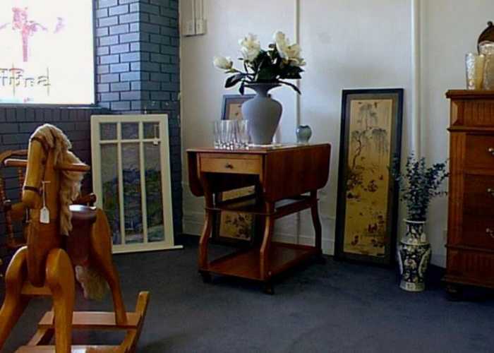 You walk into the collectibles store to an aroma of old wood, used books, fragile glassware and linens. You're reminded of your grandmother's house.