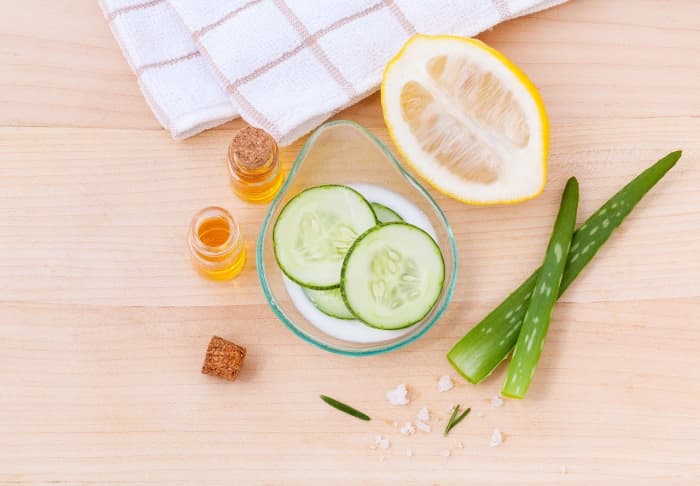 Take your pick! A dark spot reducing mask is effective and easy to put together.