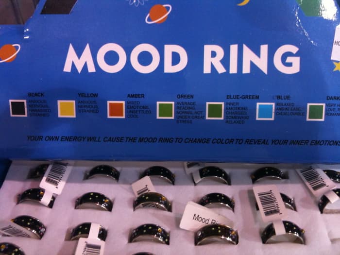 S Mood Ring Chart
