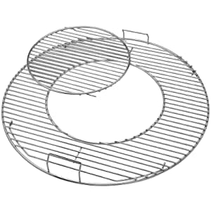 Use this removable center grill grate for your coal-fired grill to place your wok over when you do stir fry recipe