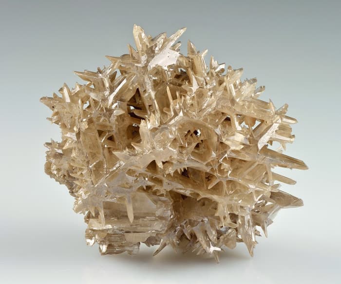 Cerussite is a beautiful crystal with a unique star pattern formation, making it commonly associated with the otherworldly realms. Meditating with this stone could help you see the higher purpose in everything of this universe, or so it is claimed.