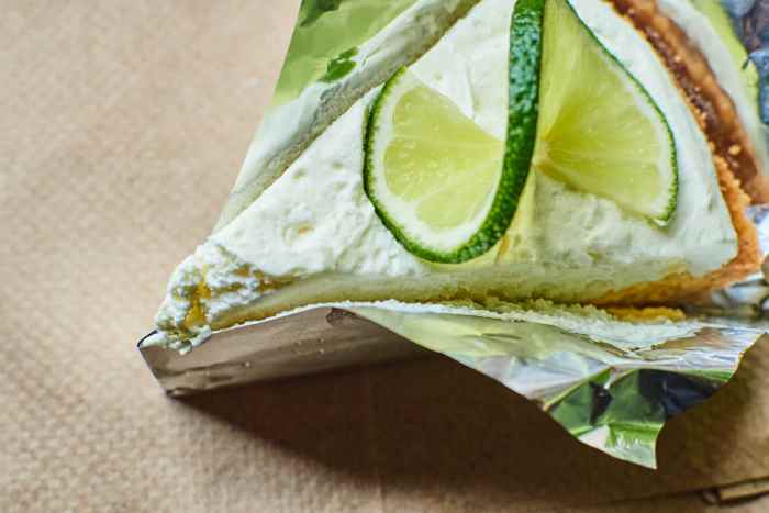 Key lime pie is the perfect finish to a seafood meal