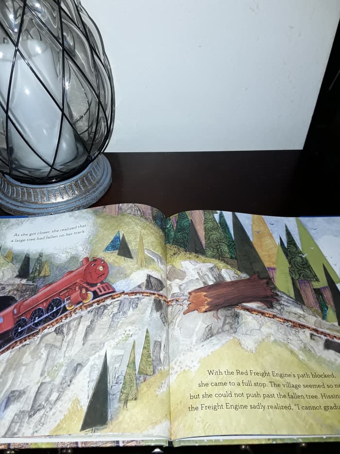 Little Red Engine encounters a huge problem on her journey over the mountain