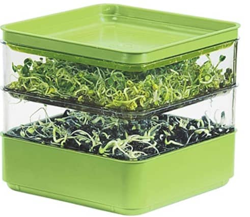 Gardens Alive! Two-Tiered Seed Sprouter, a perfect gift to sprout your own seeds at home. Buy them online and some come with free shipping.