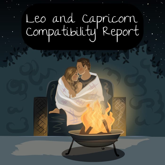 Leo and Capricorn go together like marshmallows and chocolate. When they're together, things are better. Both have a strong preference for family. Capricorn gives Leo space and stability. Leo gives passion and intrigue.