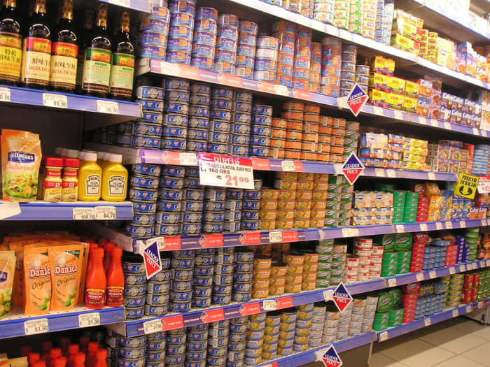 Nutritious canned fish line the shelves of supermarkets. Mackerel is among the most affordable of canned fish.
