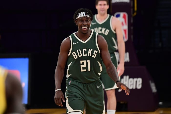 Jrue Holiday had a pretty shaky round vs Brooklyn. He will need to bounce back as he will most likely be tasked with guarding Trae Young.