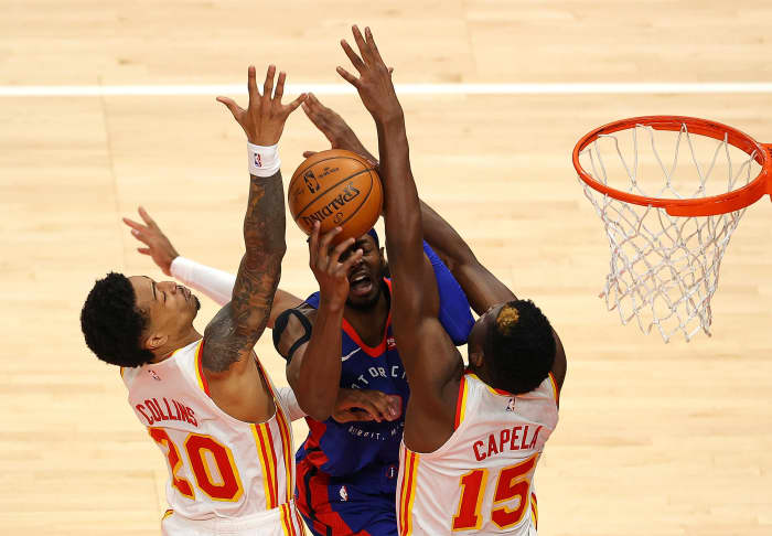 The Hawks front court will be tasked in making sure Giannis doesn’t attack the basket and forcing him to shoot as he did struggle with against BK.