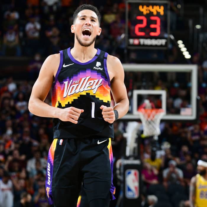 D Book will have to keep the Suns afloat until CP3 gets back from Covid Protocol.