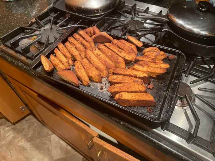 Pineapple jam biscotti, fresh from the oven