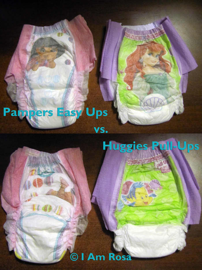 Product Review: Huggies Pull-Ups vs. Pampers Easy Ups Training Pants ...