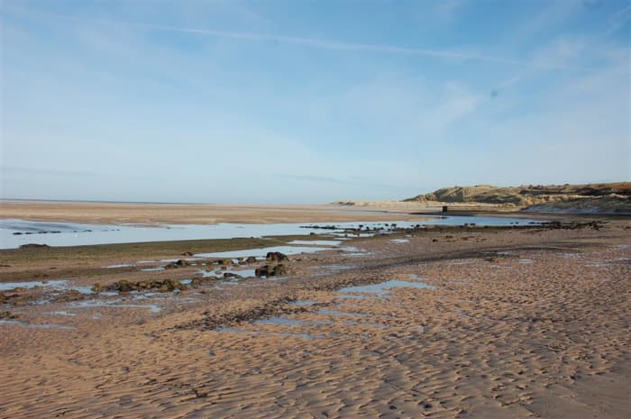 Kiln Point, Budle Bay, just north of Bamburgh - source of lime for agriculture