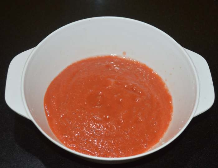 Transfer it to a large mixing bowl.