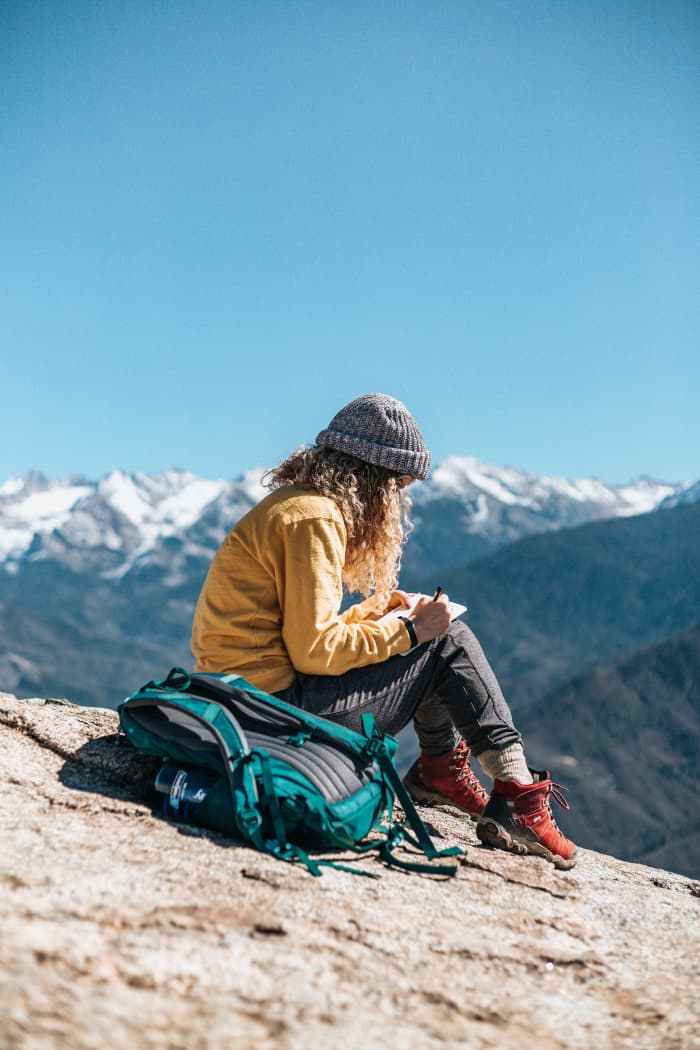 Surrounding Yourself with the Beauty of Nature and Writing Your Travel Journal is Fun.