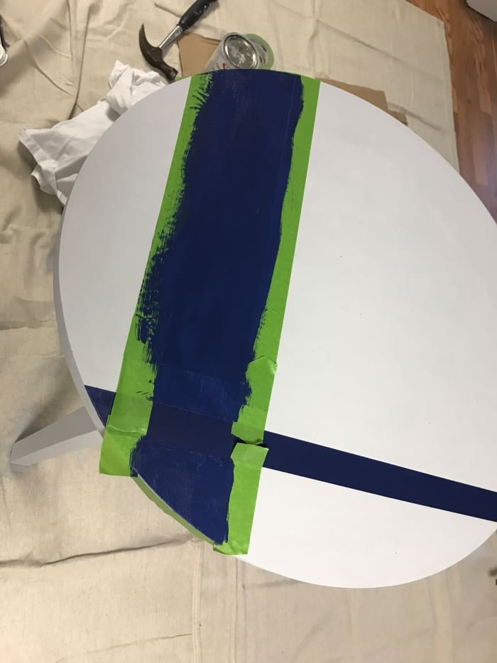 Apply tape to a practice piece first. If you don't get the desired effect, you haven't ruined your piece or made an inferior project.