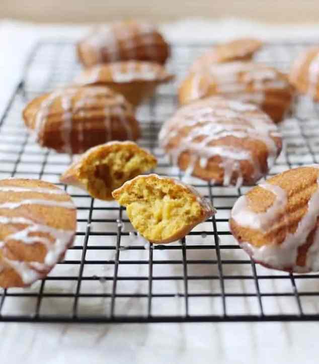 Pumpkin madeleines