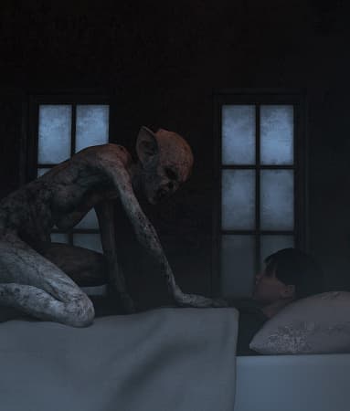 Lisa was slowly losing consciousness before the weight lifted, allowing her to breathe. Was this sleep paralysis?