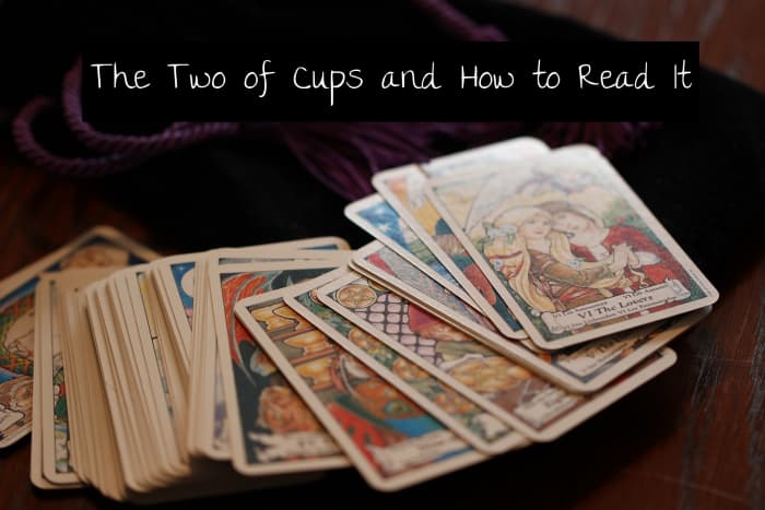 The Two of Cups is about when two different energies meet. Those two energies could create a new kind of synergy or they could oppose each other. It all depends on whether there is flow or blockage.