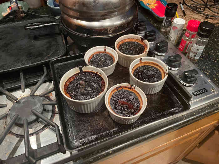 Pineapple and Rum Crème Brûlée