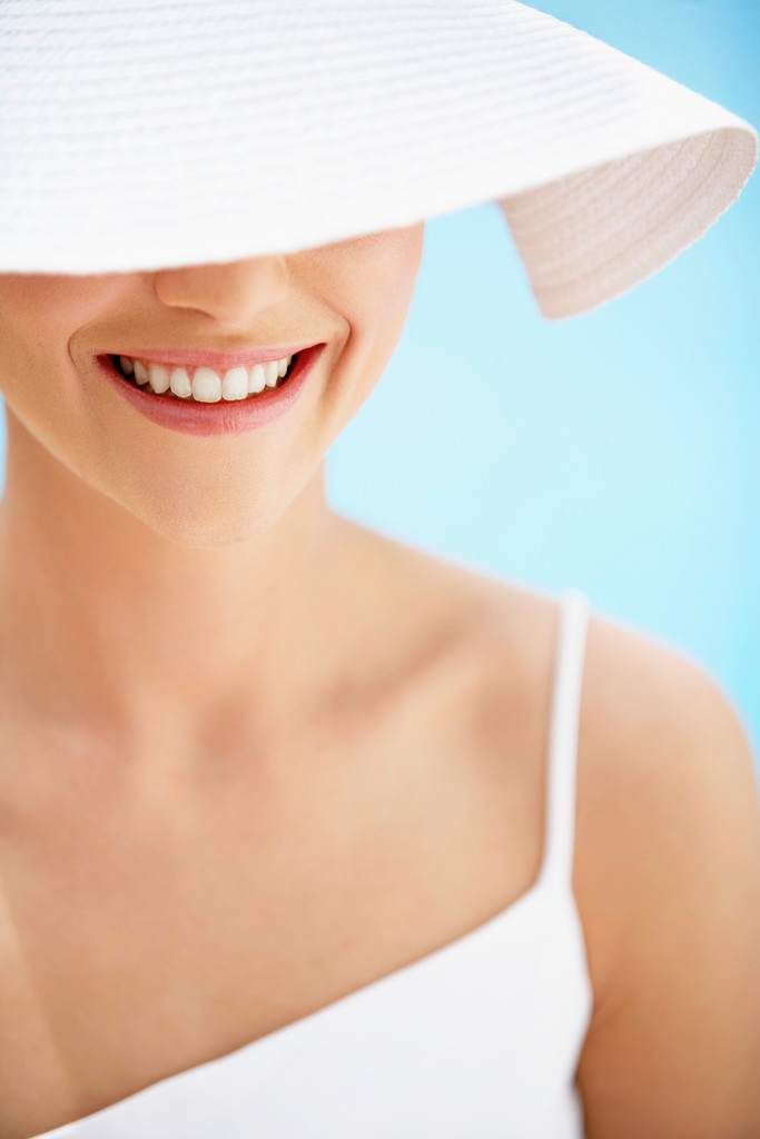 Gone are the baby teeth. There's no turning back. So let them sparkle ladies! And tone while you're at it!