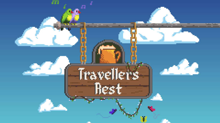 Travellers Rest is a great Stardew Valley-like game: rather than just running a farm, you also get to run an inn!