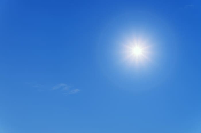 The color of a blue sky, even on a tragic day, is memorable and stunning to the naked eye.