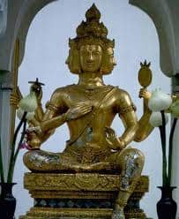 This is an Indian god. The Indus religions have many gods, starting with Brahman. The Indus religions believe in many spiritual things and reincarnation, therefore the spirit or soul may live several lives.