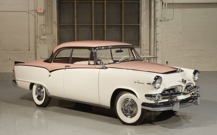 In 1955 and 1956, Dodge manufactured the “Dodge La Femme,” a full-sized automobile specifically designed for women.