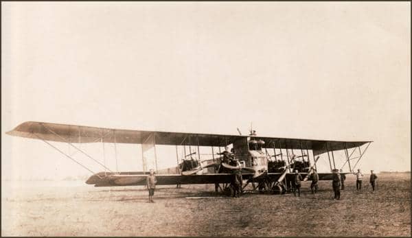 Yes, there were even bombers in WWI; in fact, that's what the Red Baron started with.