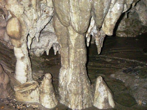 Intriquig formations await those hardy enough to venture underground.