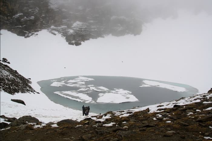 September to October is the perfect time to trek as after that the area becomes inaccessible due to continuous snow.
